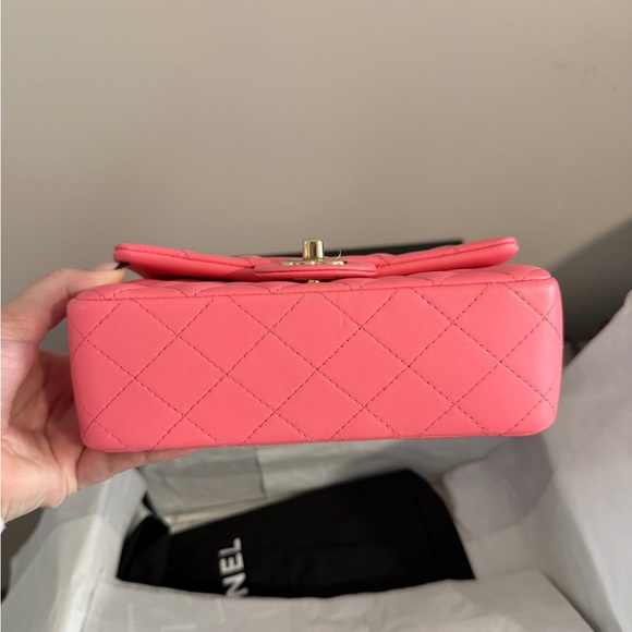 NWT Classic Chanel Mini - PINK - Picture 9 of 14